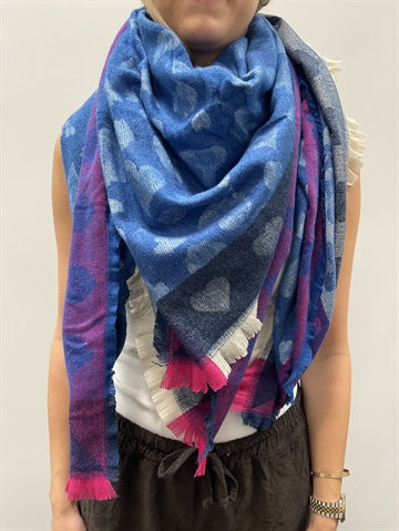 Marta Du Chateau Soraka Scarf BA-1499 Scarf Blue